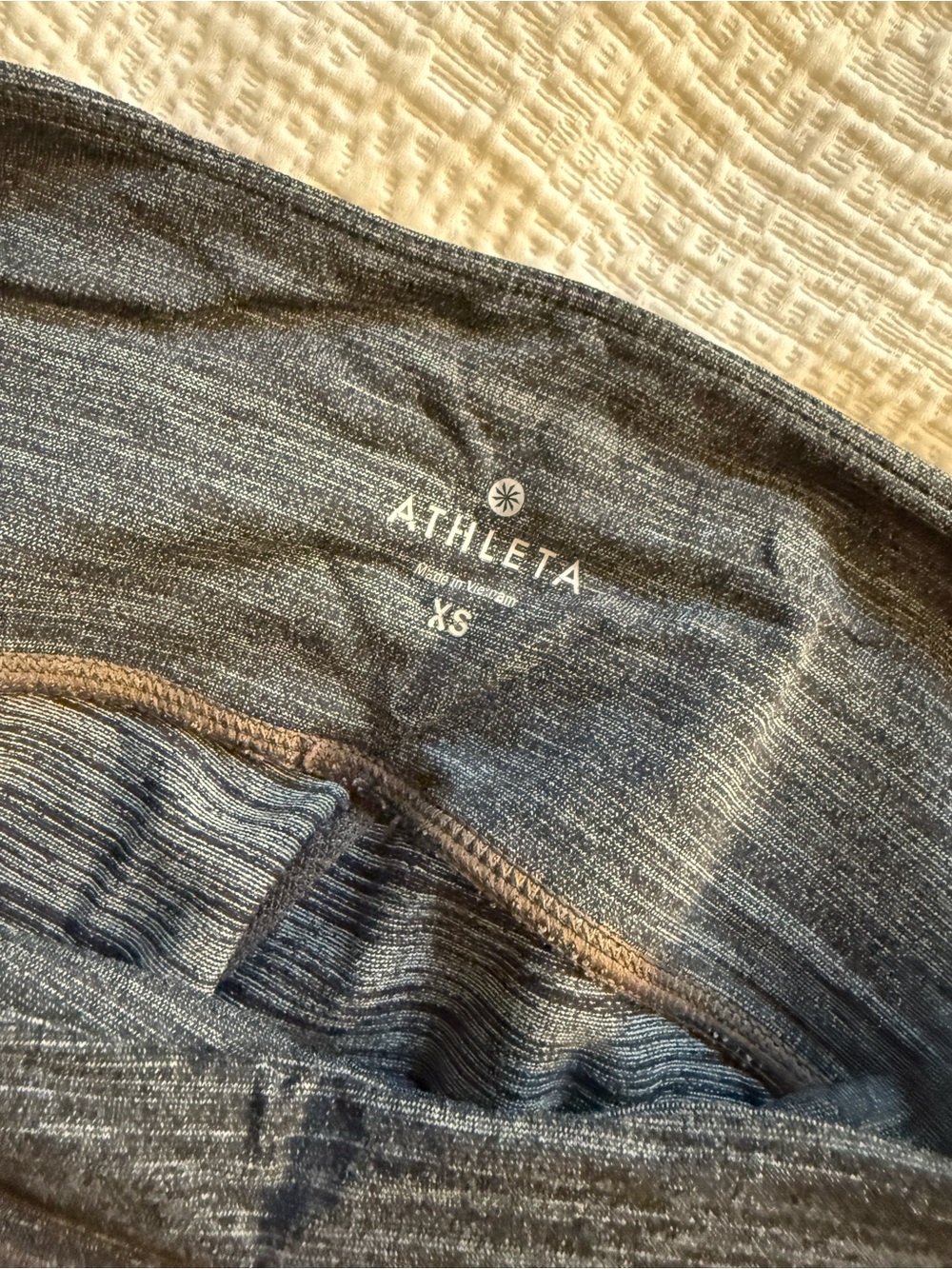 Athleta Women's Heathered Gray Performance Jeggings